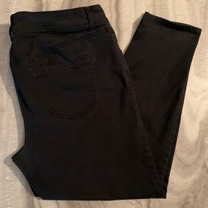 Lane Bryant Size 18 Black Jeans